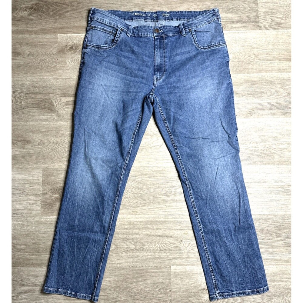 C&A Denim Jeans Men's US 30 (EU 46 X 32)  "The Regular 31" Medium Wash Relaxed